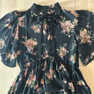 ZARA - Floral Mini Dress